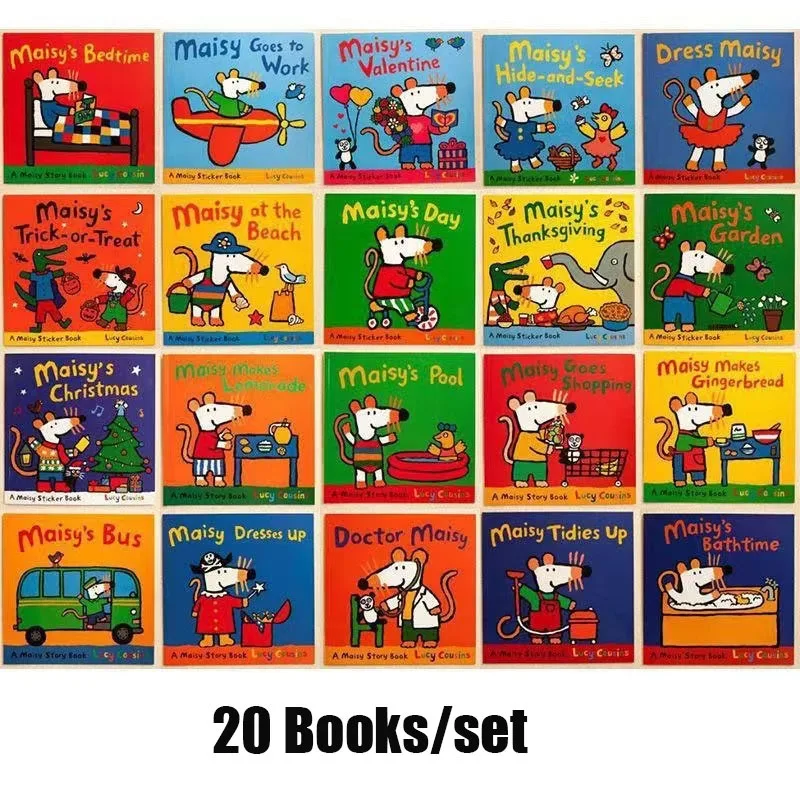 Kids Education Picture - 20 Books/Set Maisy Mouse English Picture