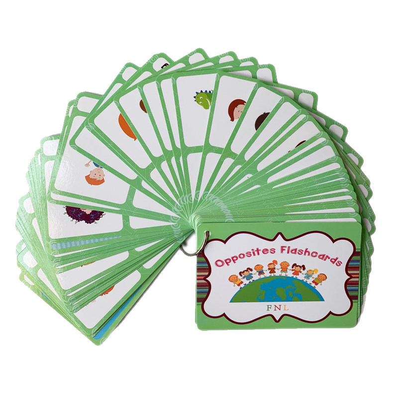 The 100 Groups Opposites Flash - Kids Education Card ulasan dan harga