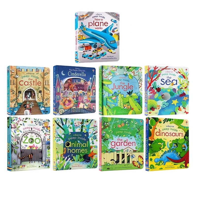 Peep Inside Usborne Book Engli - Kids Education Picture ulasan dan harga
