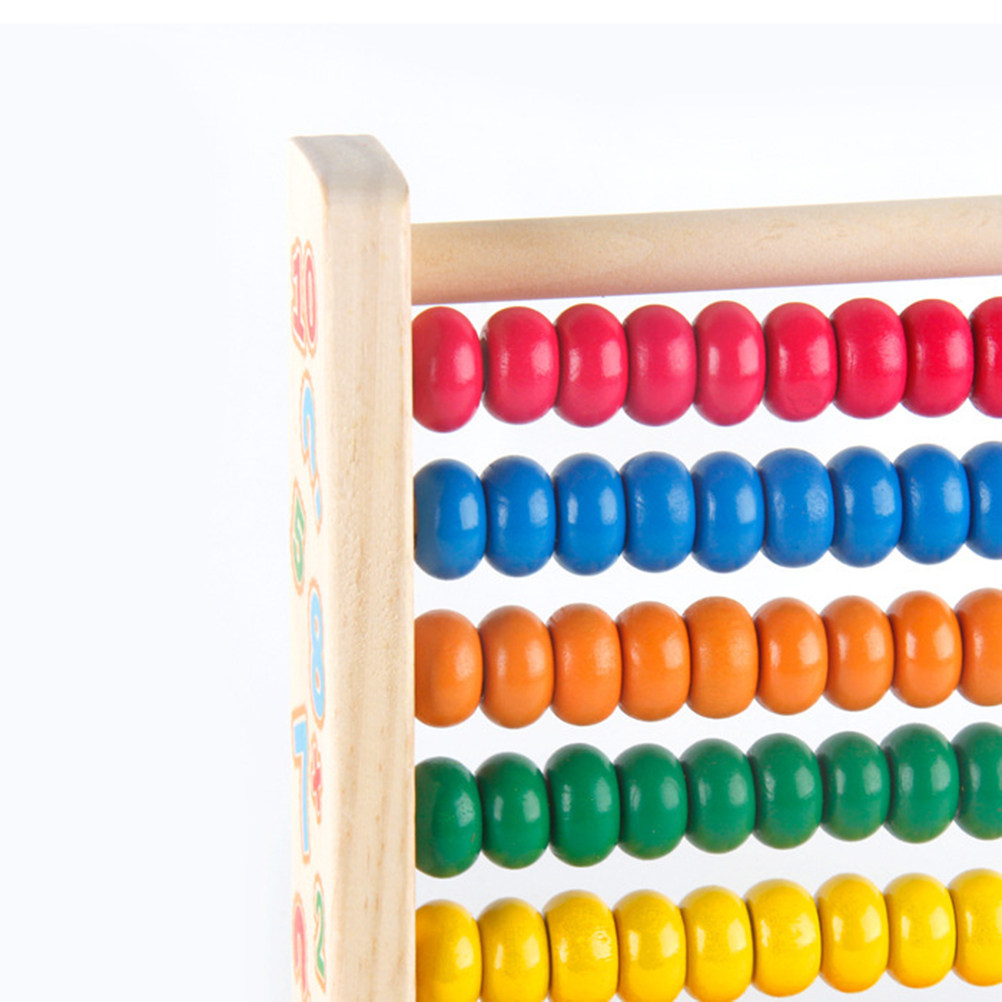 10 Stalls Wooden Math Abacus C - Kids Educational Computer ulasan dan harga