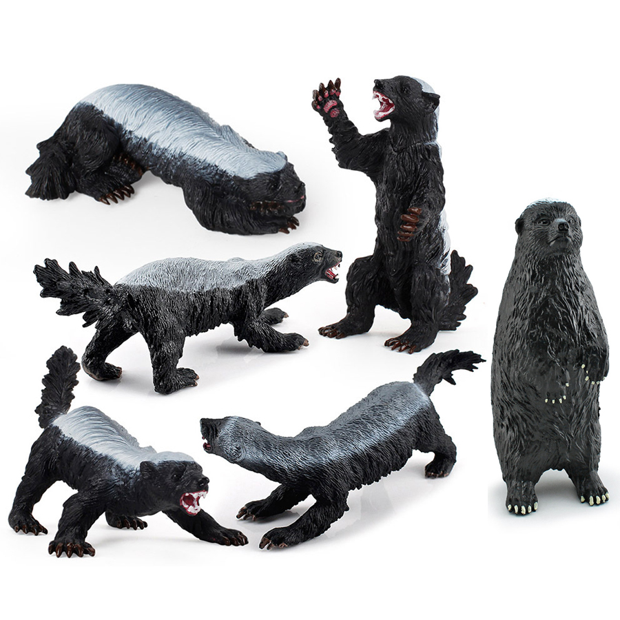 Realistic Honey Badger Model S - Kids Education Picture ulasan dan harga