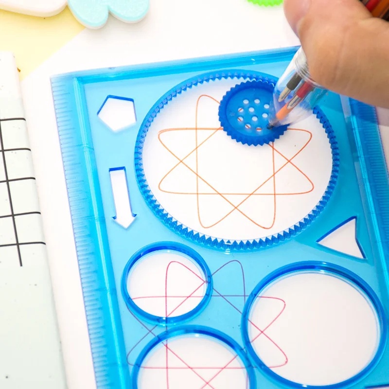Geometry Spirograph Drawing St - Kids Education Template ulasan dan harga