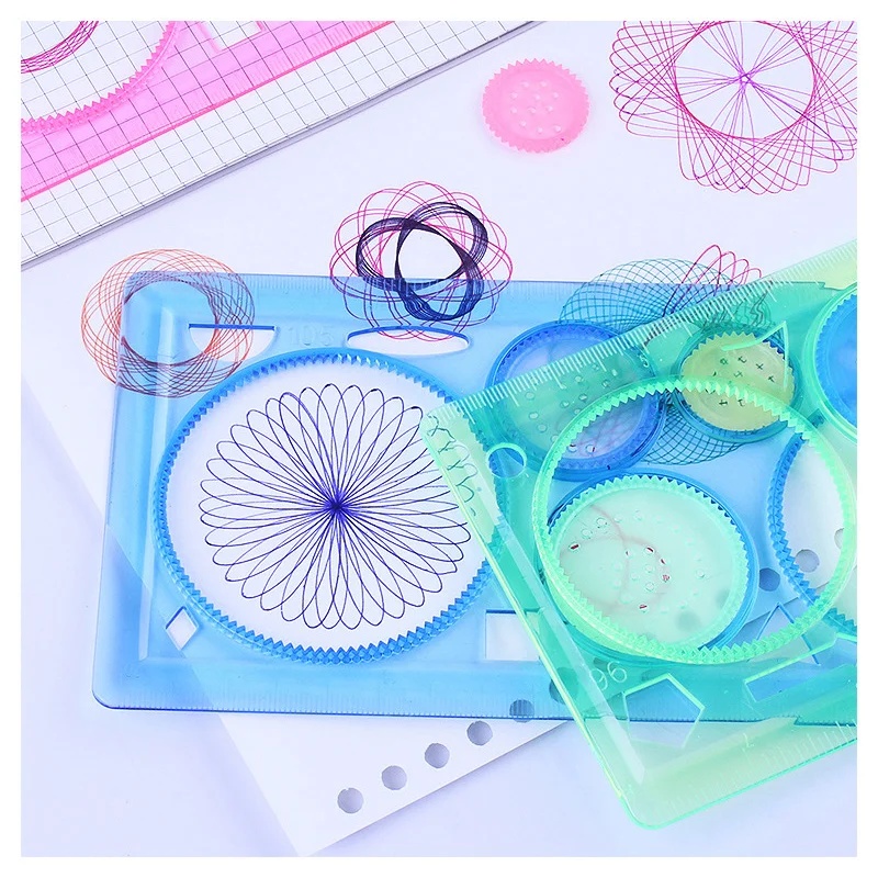 Geometry Spirograph Drawing St - Kids Education Template ulasan dan harga