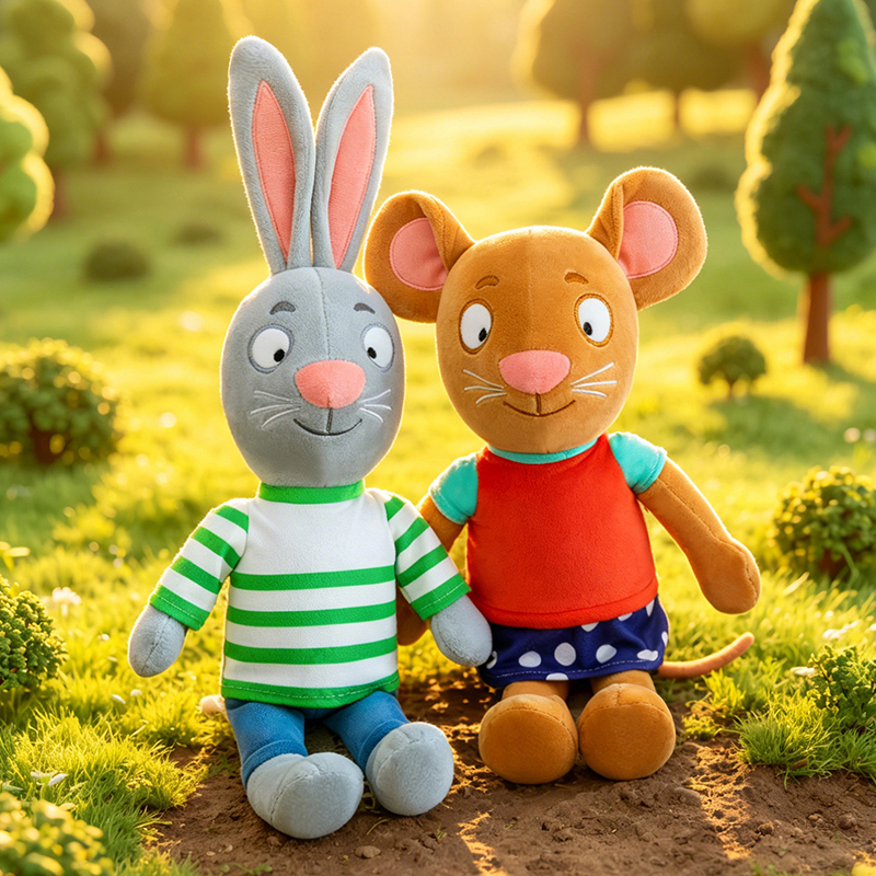 30/60cm Kawaii Pip and Posy Pl - Kids Education Movies ulasan dan harga