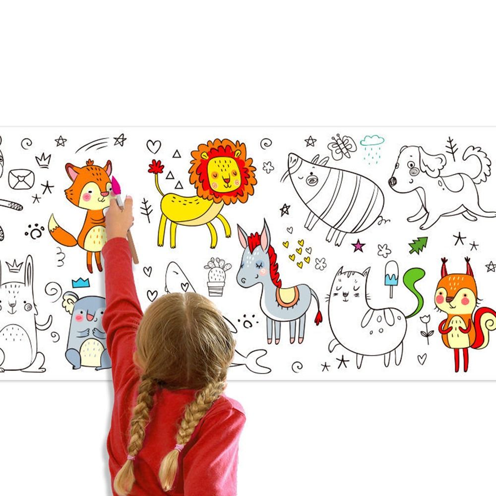 Wall Sticker Graffiti Scrolls  - Kids Education Laptop ulasan dan harga