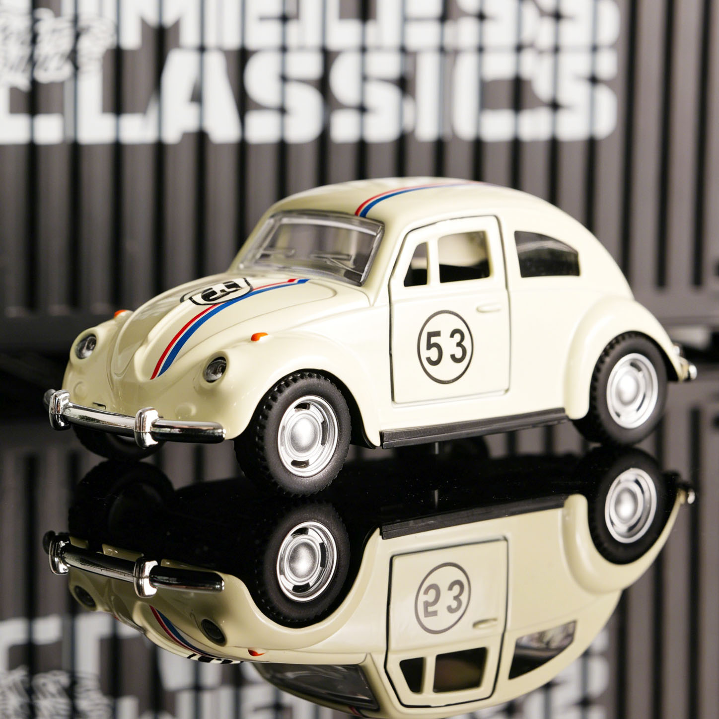 1:32 White No.53 Beetle Diecas - Online Educational Games For Kids ulasan dan harga