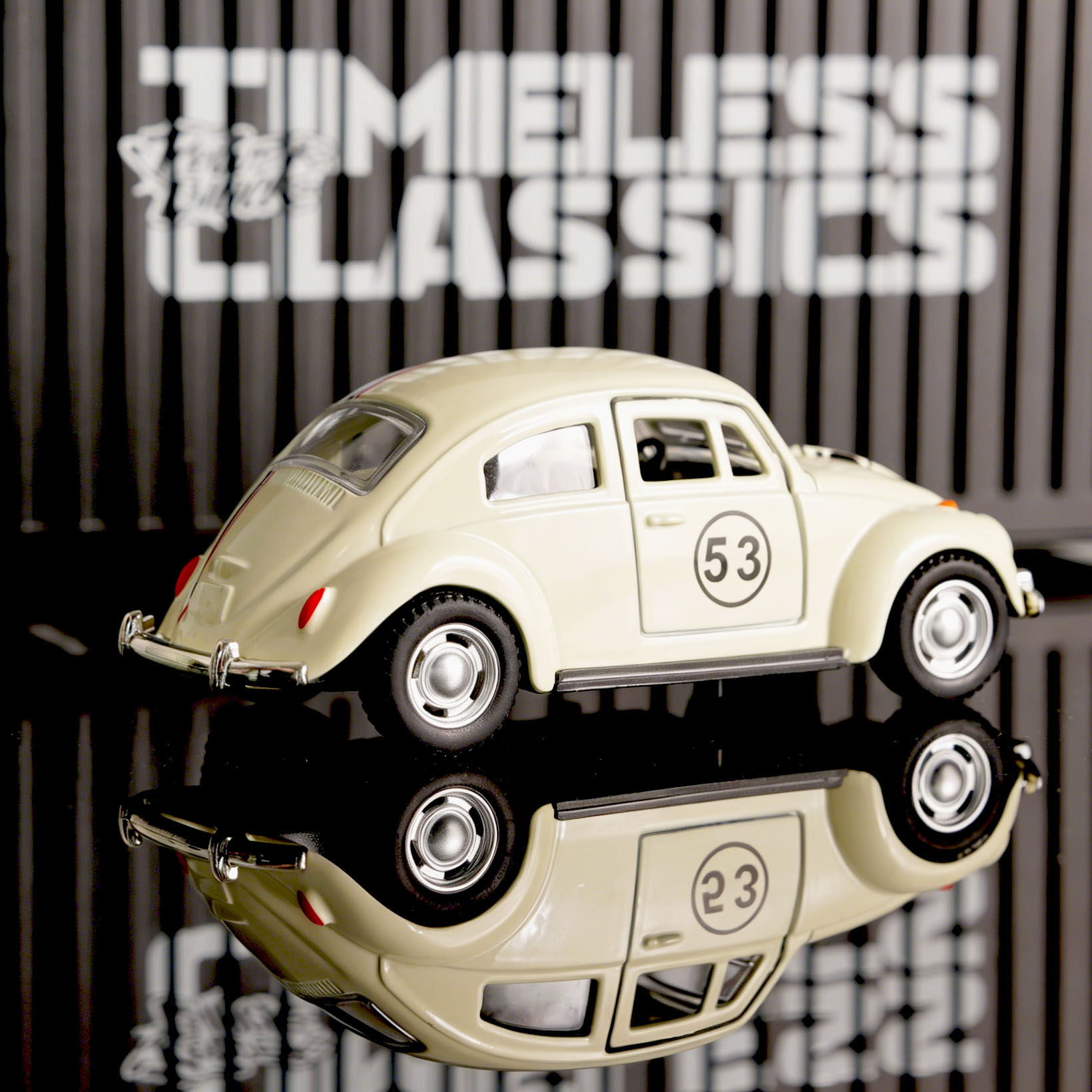 1:32 White No.53 Beetle Diecas - Online Educational Games For Kids ulasan dan harga