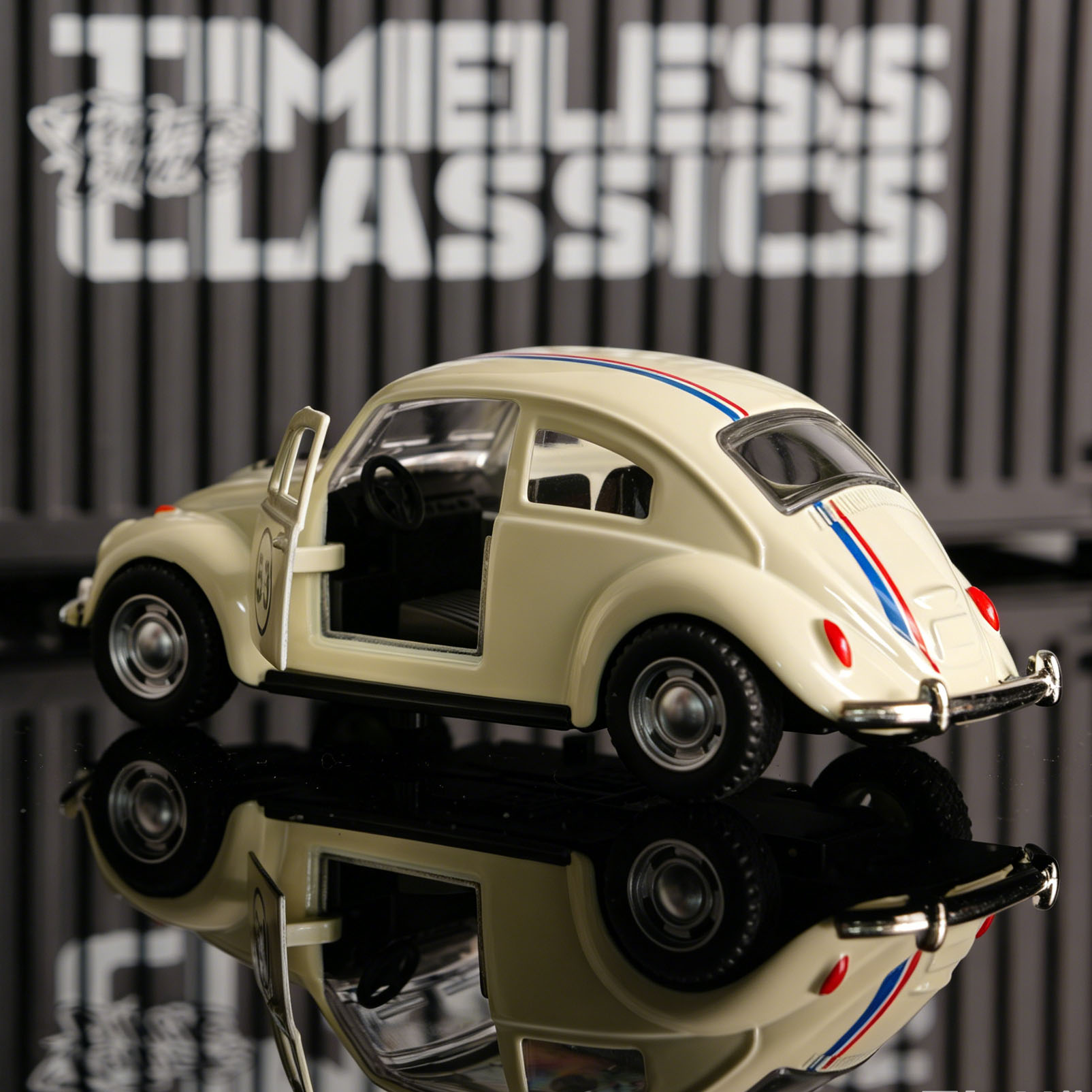 1:32 White No.53 Beetle Diecas - Online Educational Games For Kids ulasan dan harga