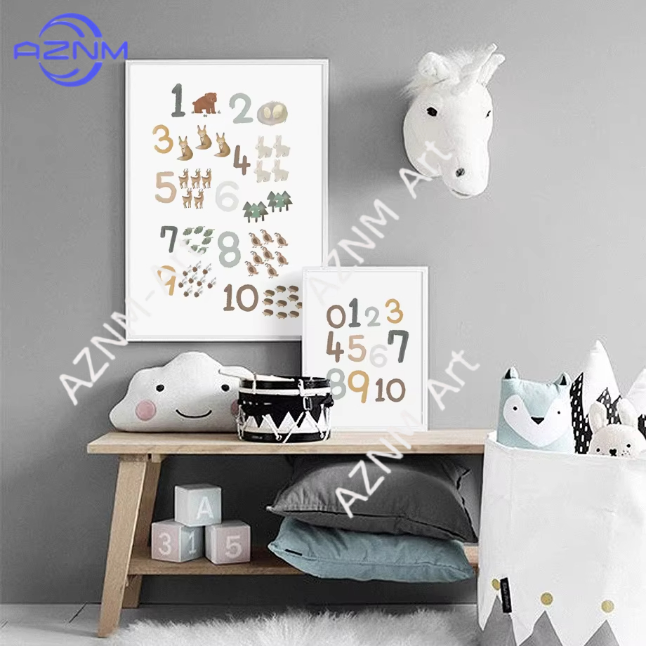 1/2pcs Education Learning Numb - Kids Education Picture ulasan dan harga
