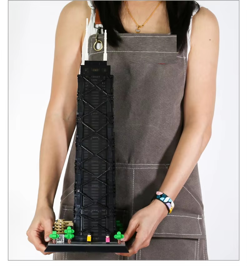 1284pcs John Hancock Center Bu - Kids Education Center ulasan dan harga