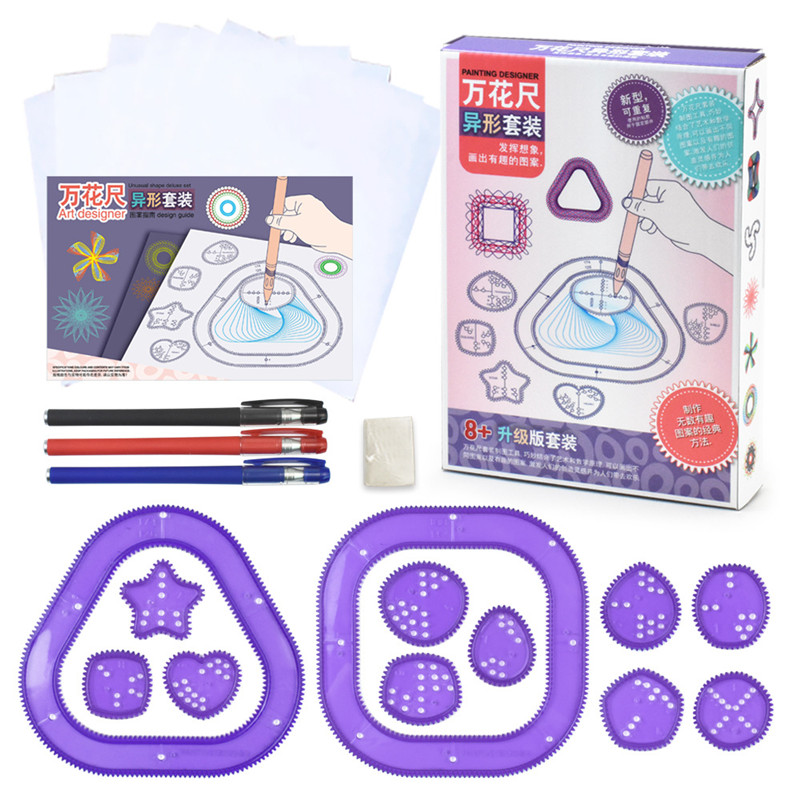 Funny Spirograph Drawing Toys  - Kids Education Template ulasan dan harga