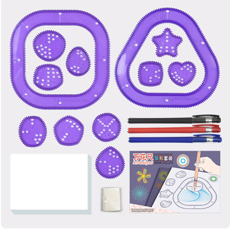 Funny Spirograph Drawing Toys  - Kids Education Template ulasan dan harga