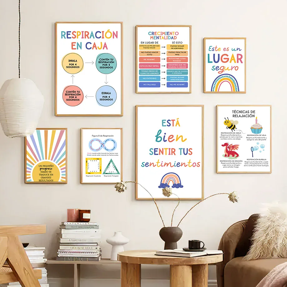 Spanish Education Motto Rainbo - Kids Education Picture ulasan dan harga