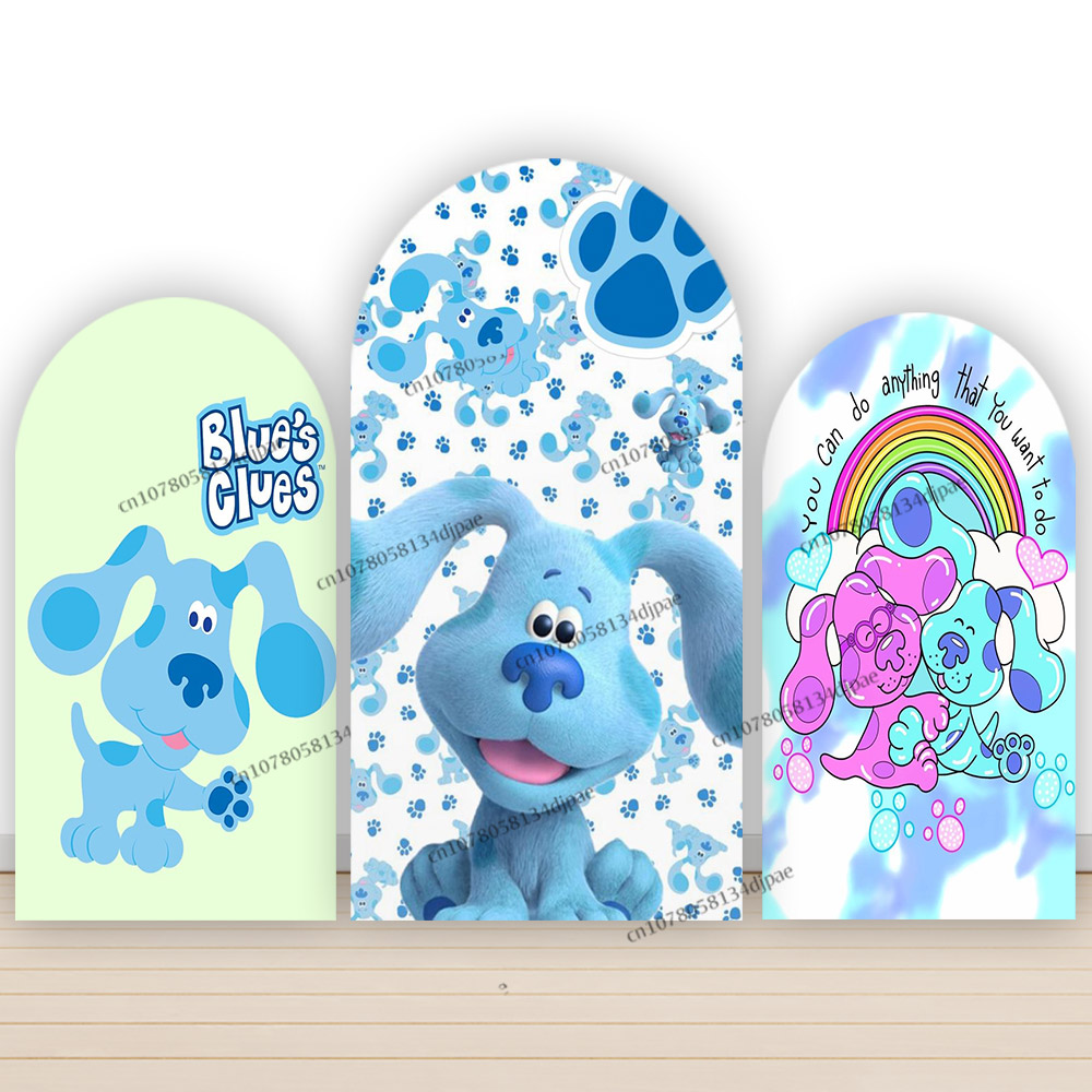 Blue Clues Arch Backdrop Photo - Kids Education Banner ulasan dan harga