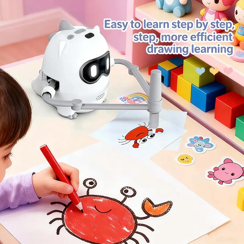 Intelligent Sketch Robot For K - Kids Education Card ulasan dan harga