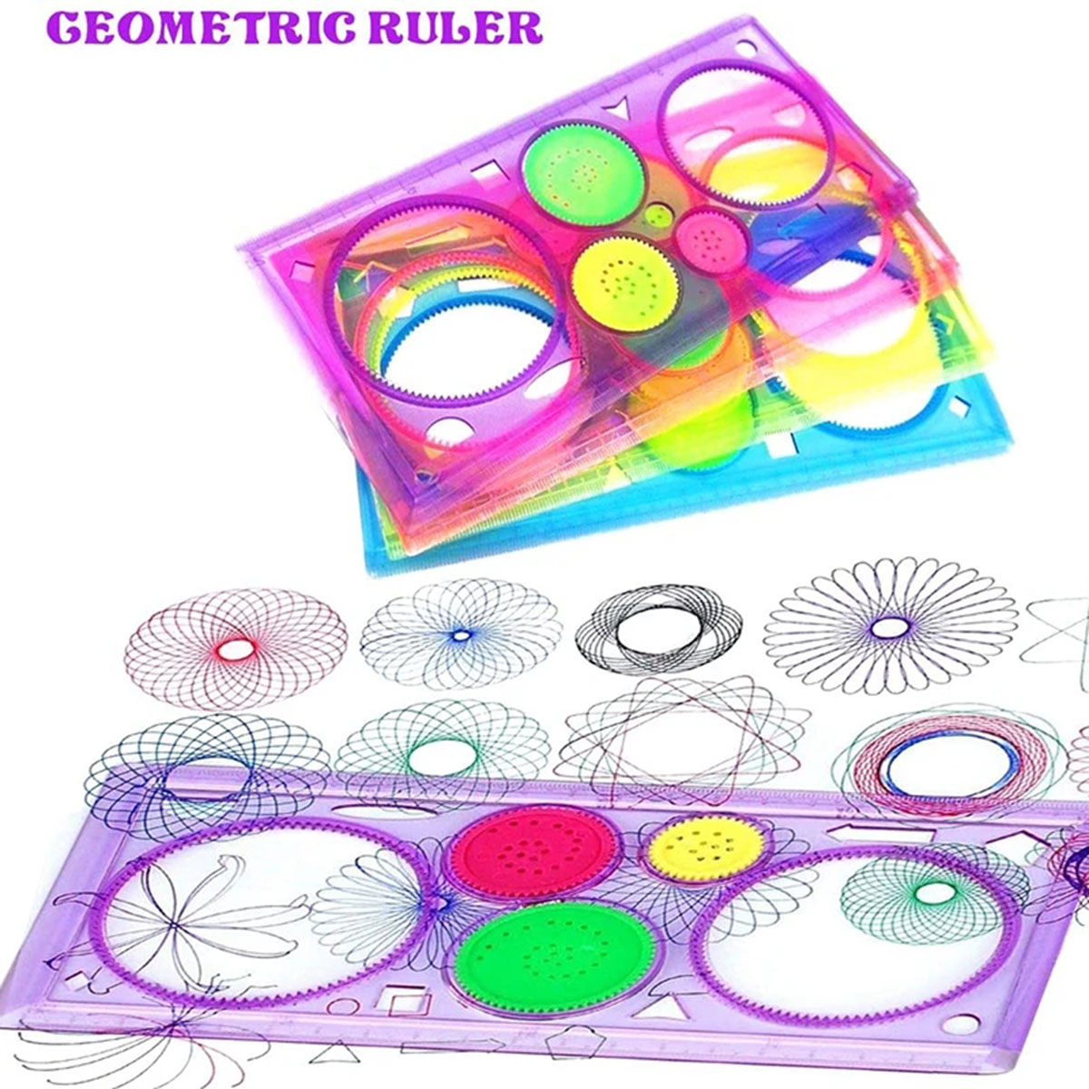 Geometry Spirograph Drawing St - Kids Education Template ulasan dan harga