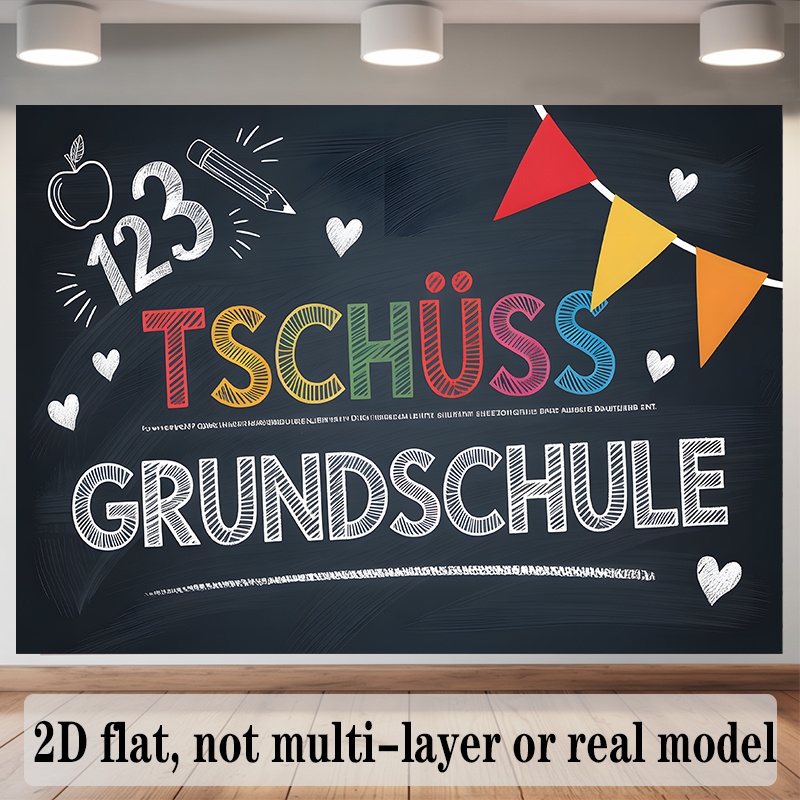 Cute German Kindergarten Presc - Kids Education Banner ulasan dan harga