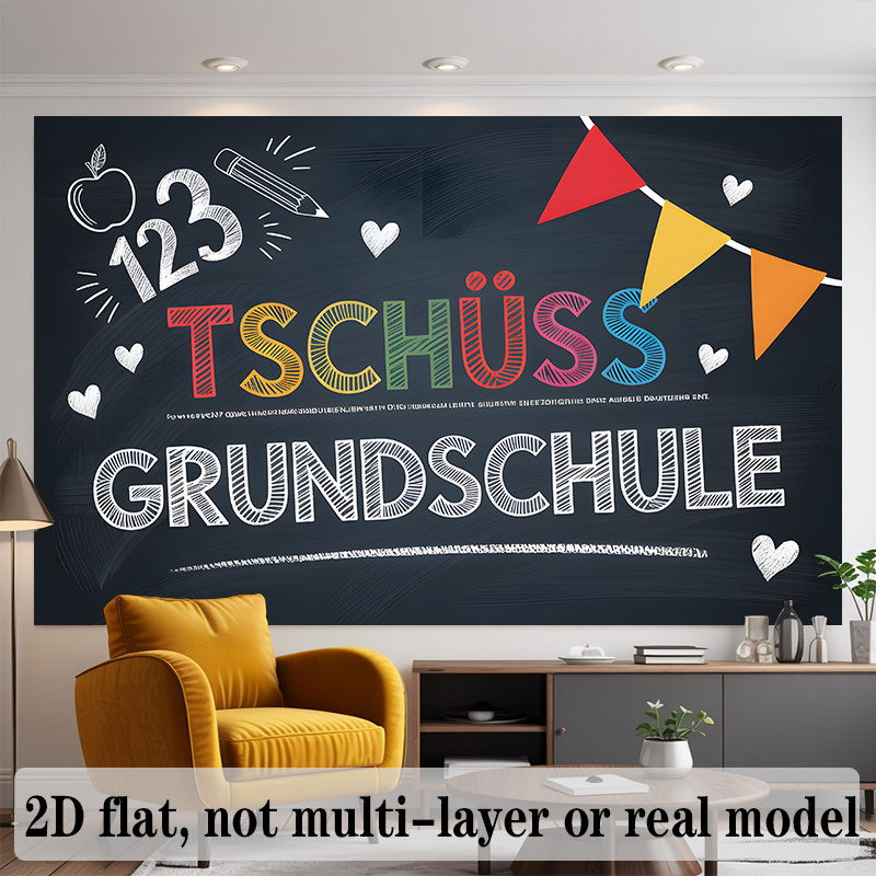 Cute German Kindergarten Presc - Kids Education Banner ulasan dan harga