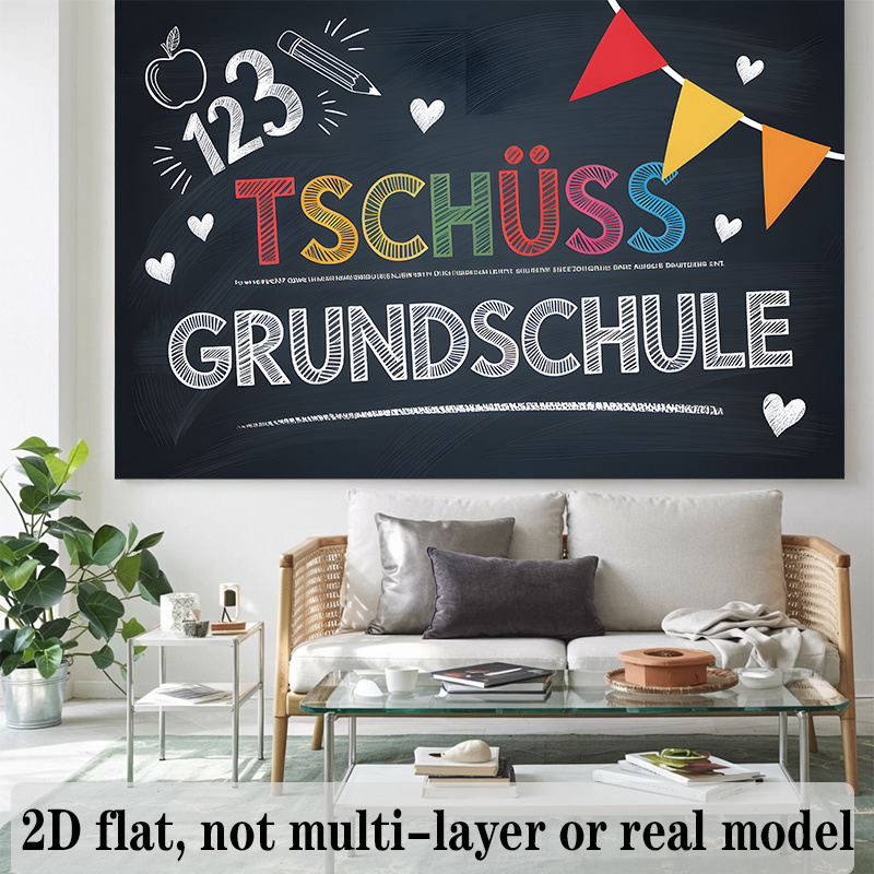 Cute German Kindergarten Presc - Kids Education Banner ulasan dan harga