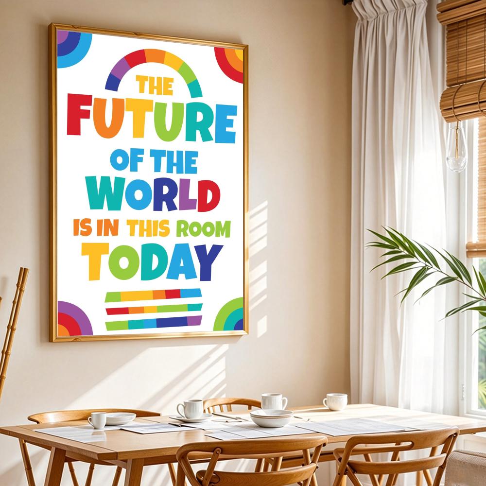 Positive Kid Classroom Wall Pi - Kids Education Room ulasan dan harga