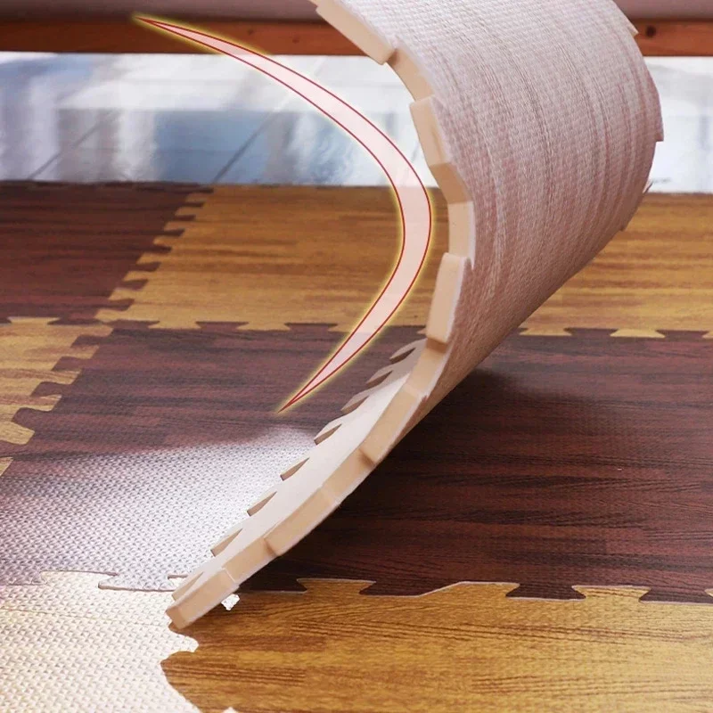 Wood Grain Puzzle Mat Baby Foa - Kids Education Room ulasan dan harga