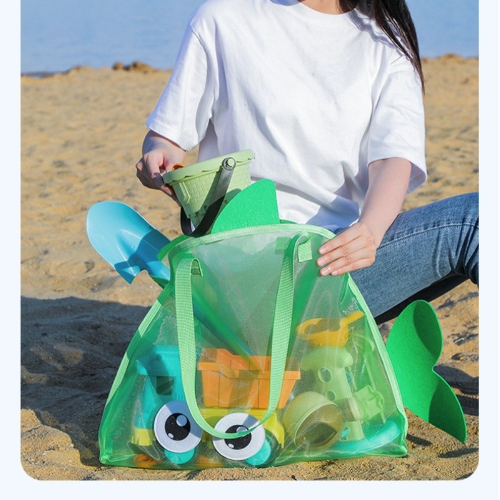 Kids Mesh Beach Bags Colorful  - Online Educational Games For Kids ulasan dan harga