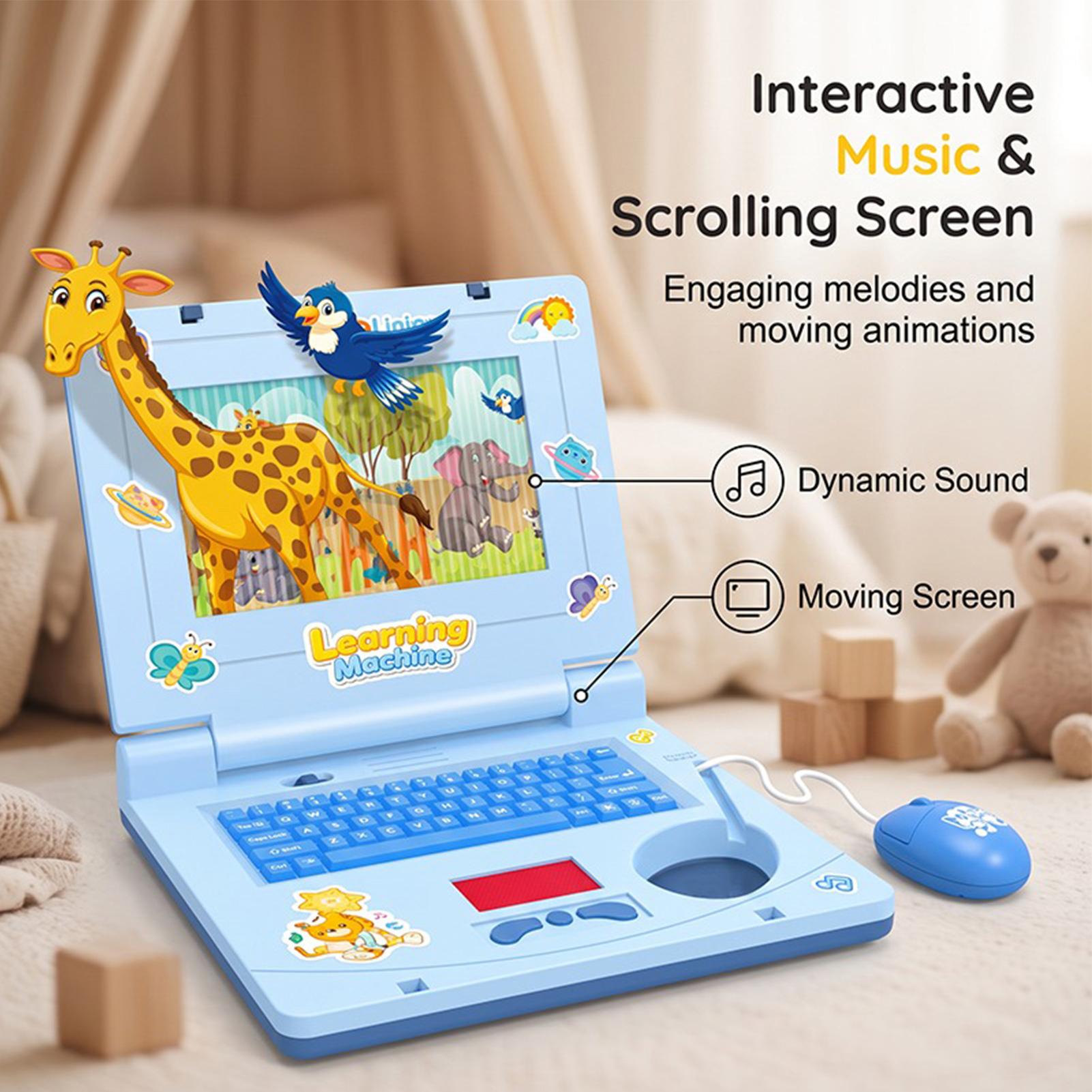 Kids Laptop Toy Interactive Pr - Kids Educational Computer ulasan dan harga