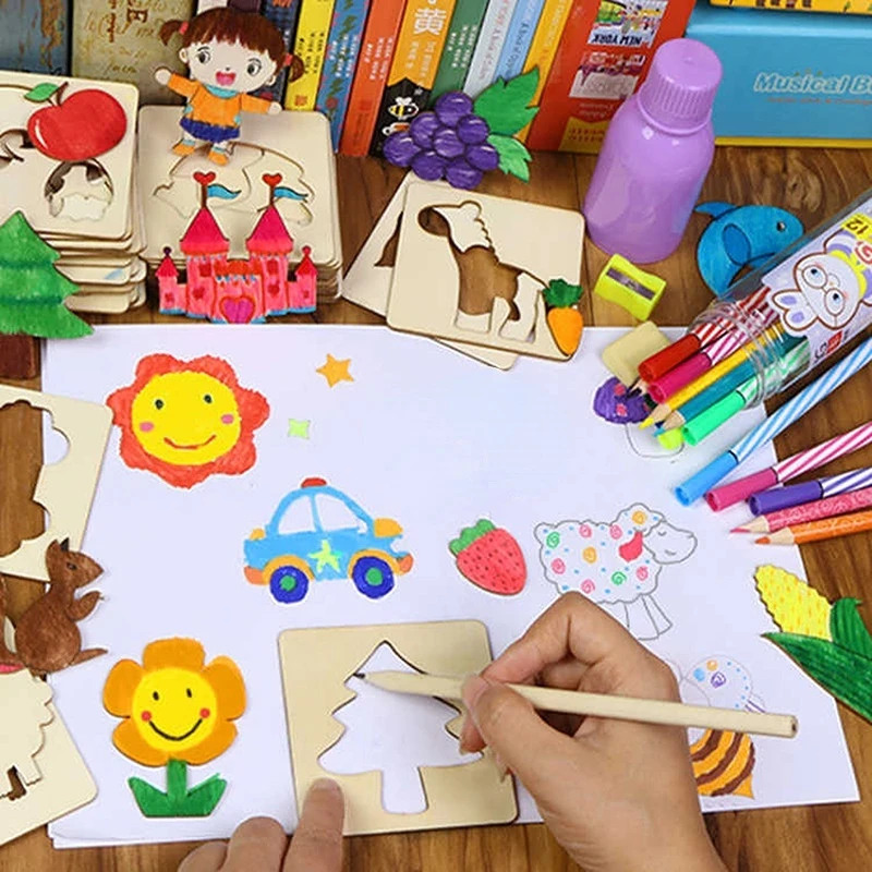 Kids Drawing Toys Montessori D - Kids Education Template ulasan dan harga