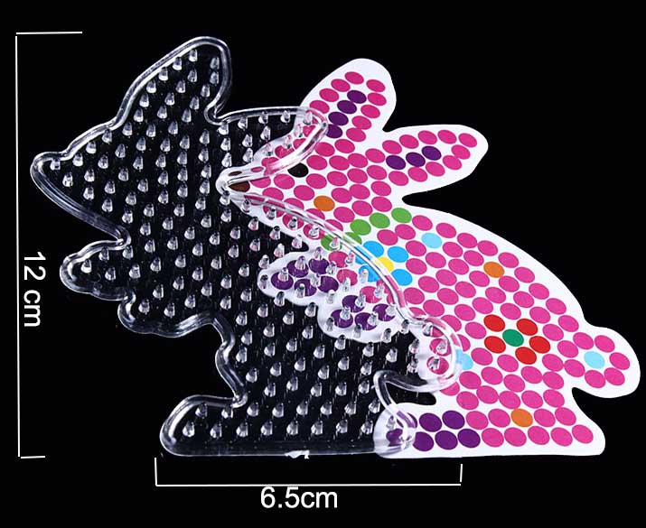12 Pieces 5mm Hama Beads Templ - Kids Education Template ulasan dan harga
