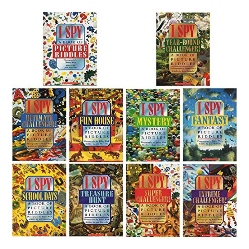 10 Books Set I Spy Ultimate Co - Kids Education Picture ulasan dan harga