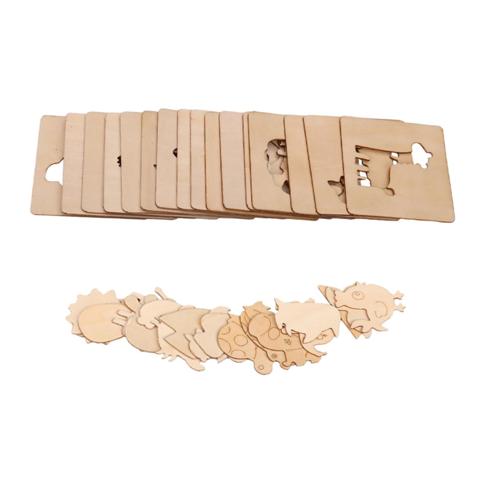 Kids Drawing Stencils Wooden R - Kids Education Template ulasan dan harga