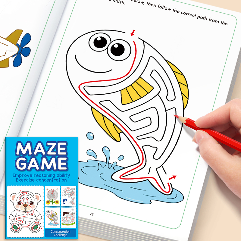 Maze Fun Drawing Book for Kids - Kids Definition Of Education ulasan dan harga
