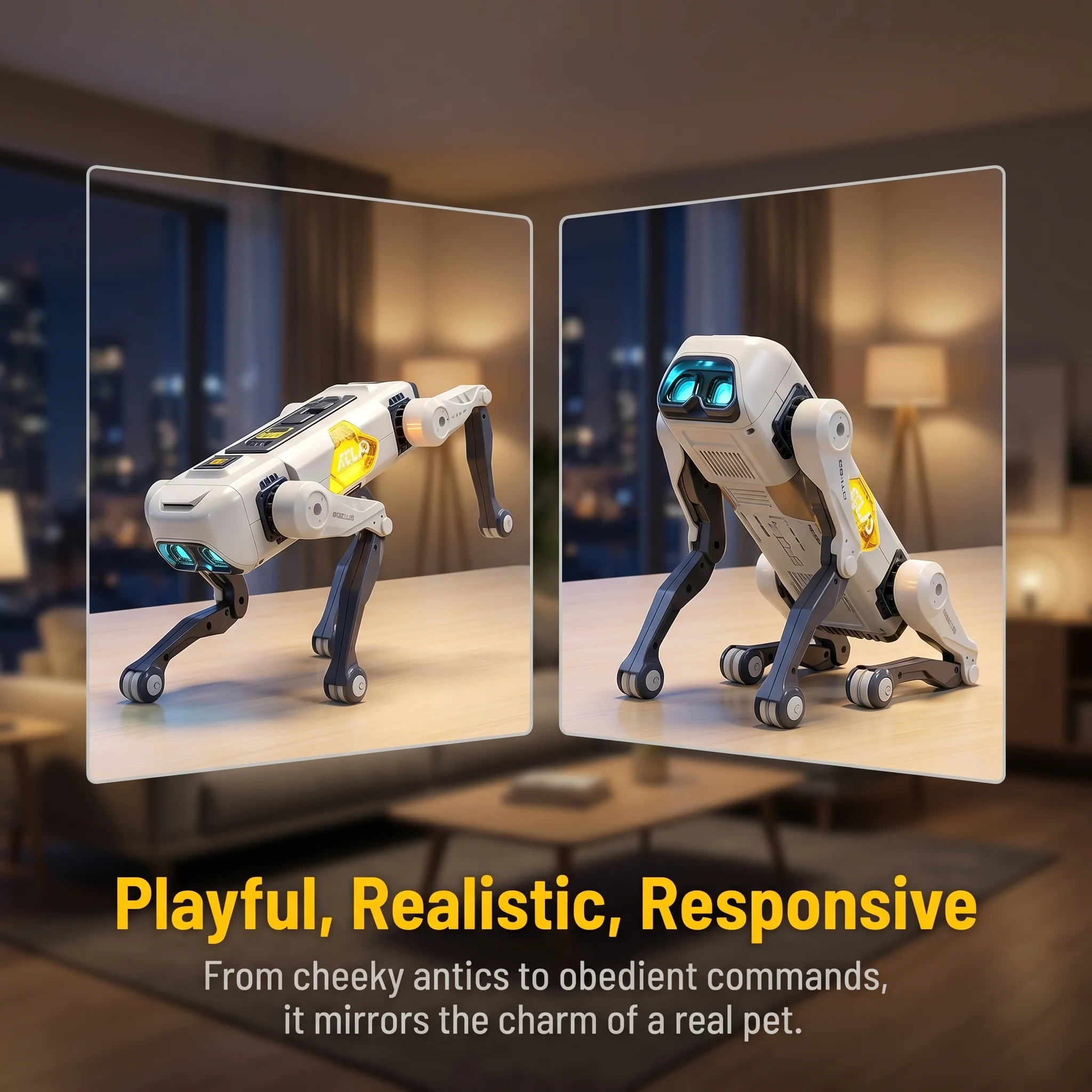 AI Smart Robot Dog, Voice & AP - Kids Home Education ulasan dan harga