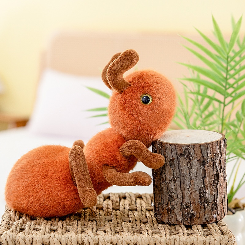 20cm Cute Ant Plush Toy Insect - Kids Education Movies ulasan dan harga