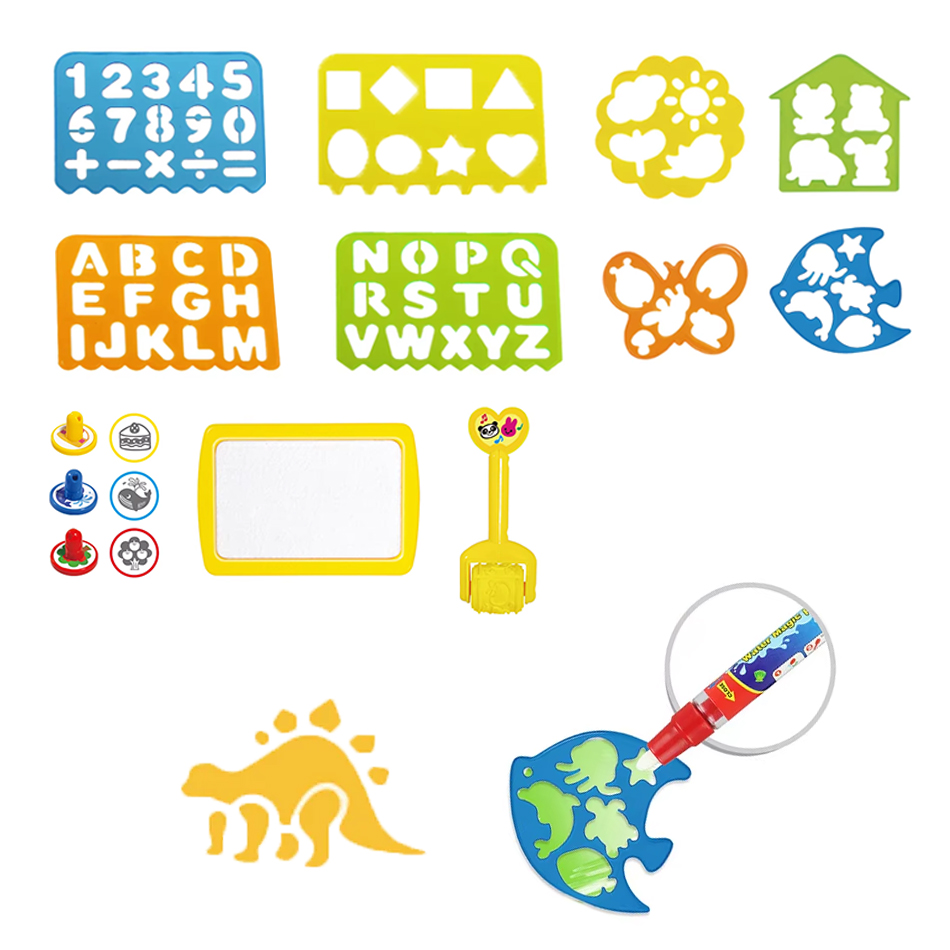 Magic Water Drawing Mat Access - Kids Education Template ulasan dan harga
