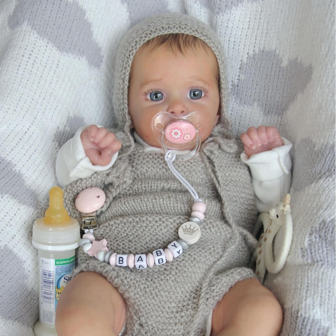 Reborn Doll Silicone Cloth Bod - Kids Education Movies ulasan dan harga